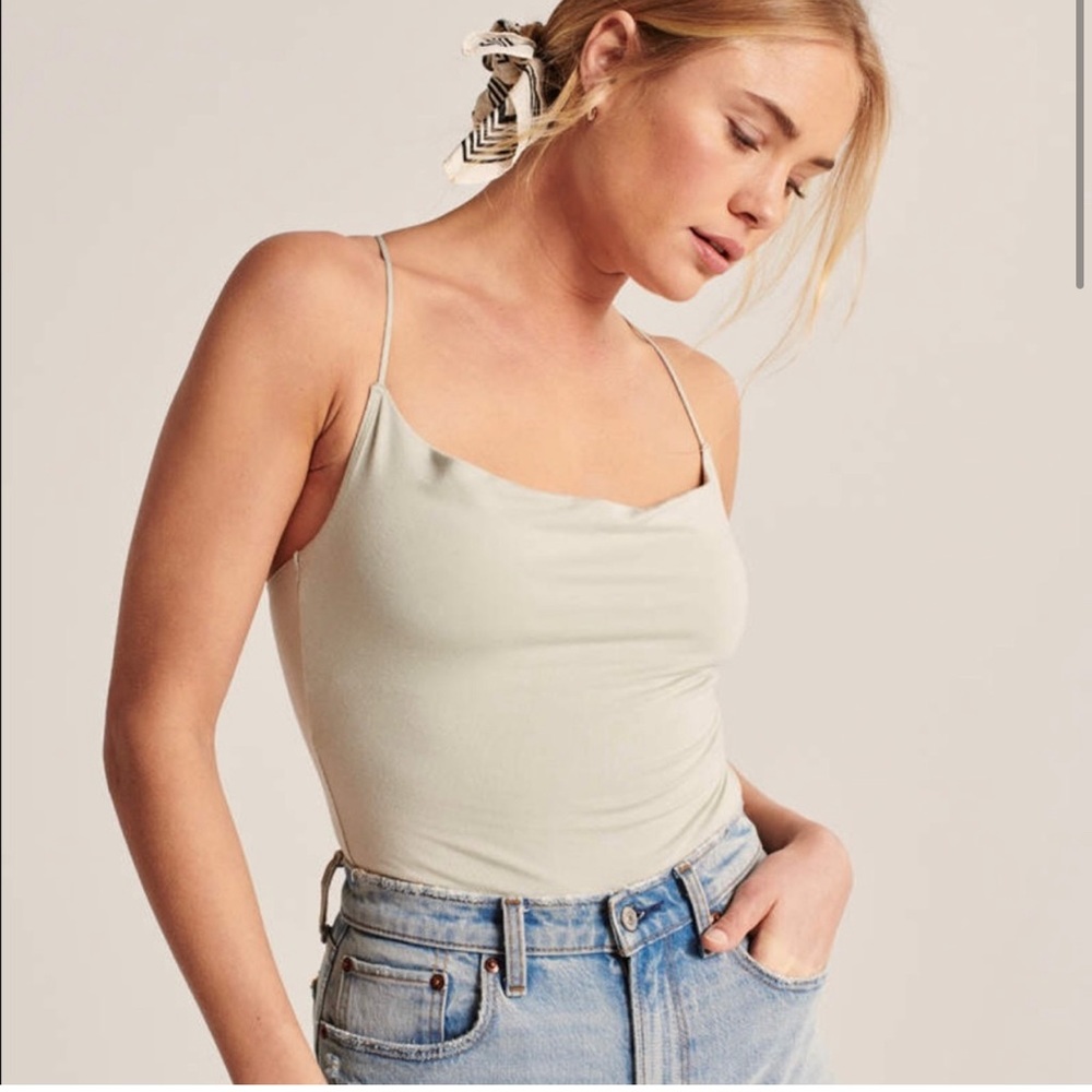 Abercrombie Cowl Neck Bodysuit